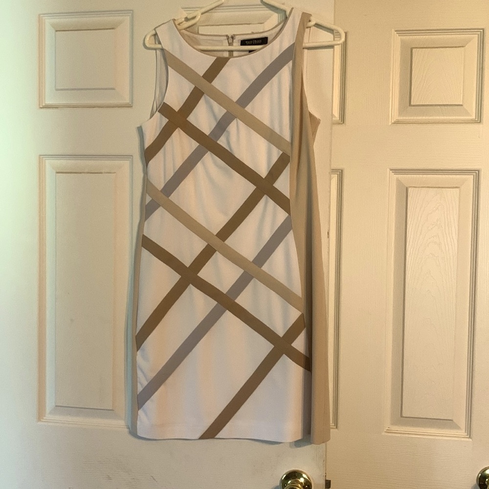 White House/Black Market dress above knee worn once